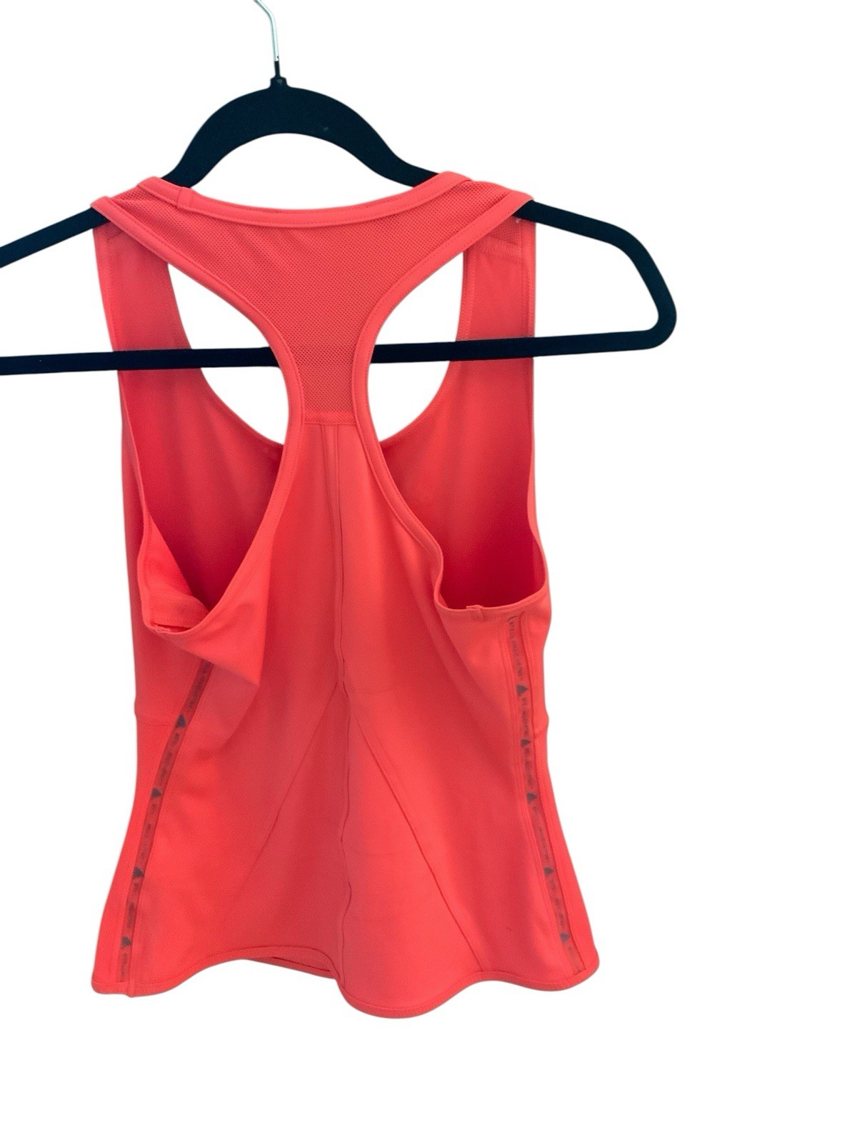STELLA MCCARTNEY X ADIDAS Orange Racerback Running Tank Top Size MEDIUM