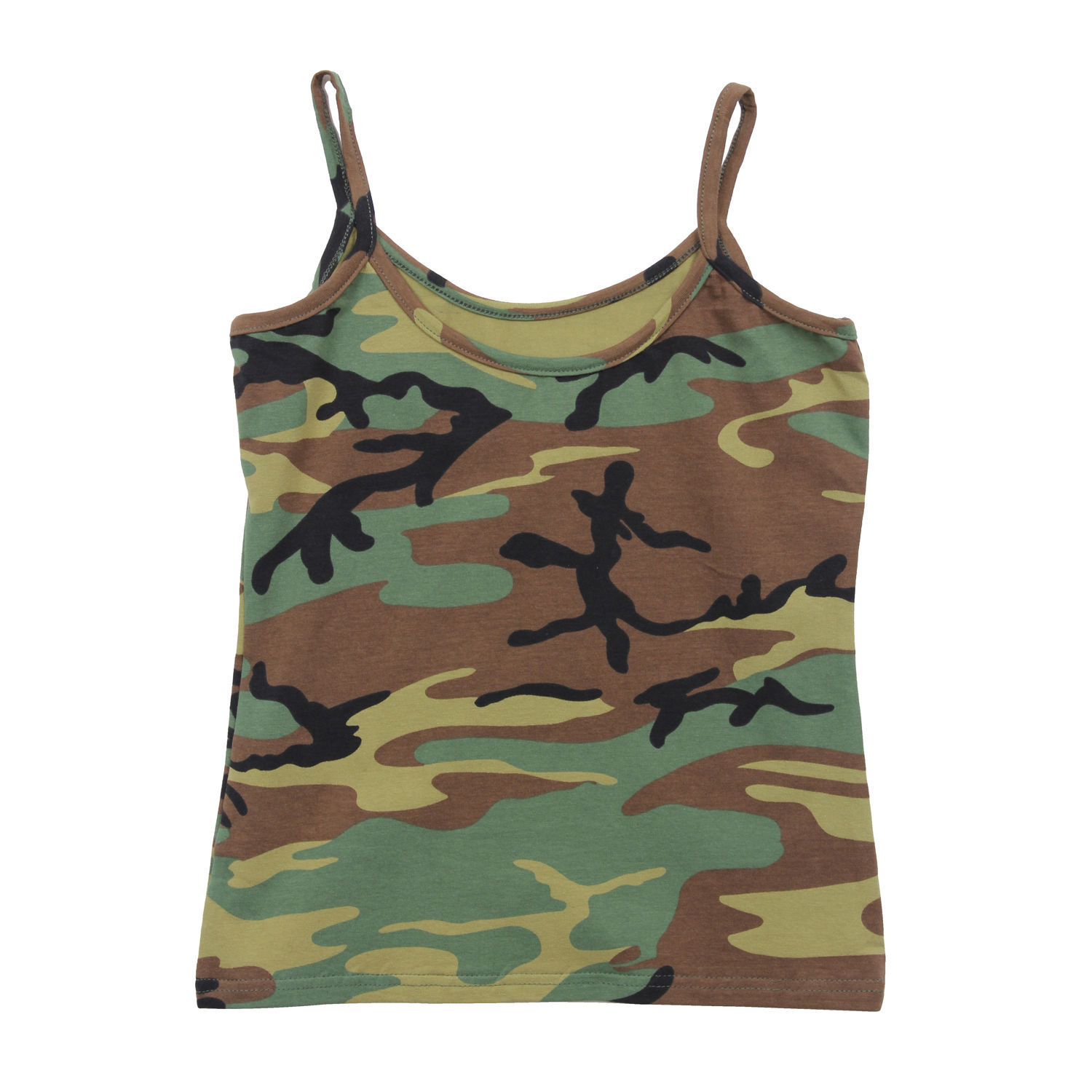 CAMOFLAGE ROTHCO 4476 WOMENS CASUAL TANK TOPS COTTON / SPANDEX CAMO LADIES TOPS