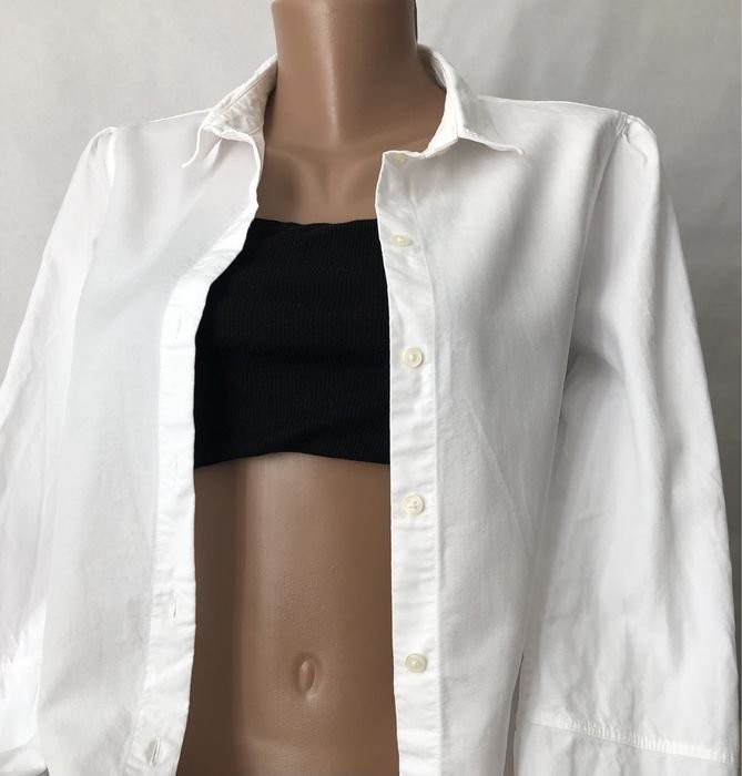 Women Marc O’Polo Shirt White Lyocell 36