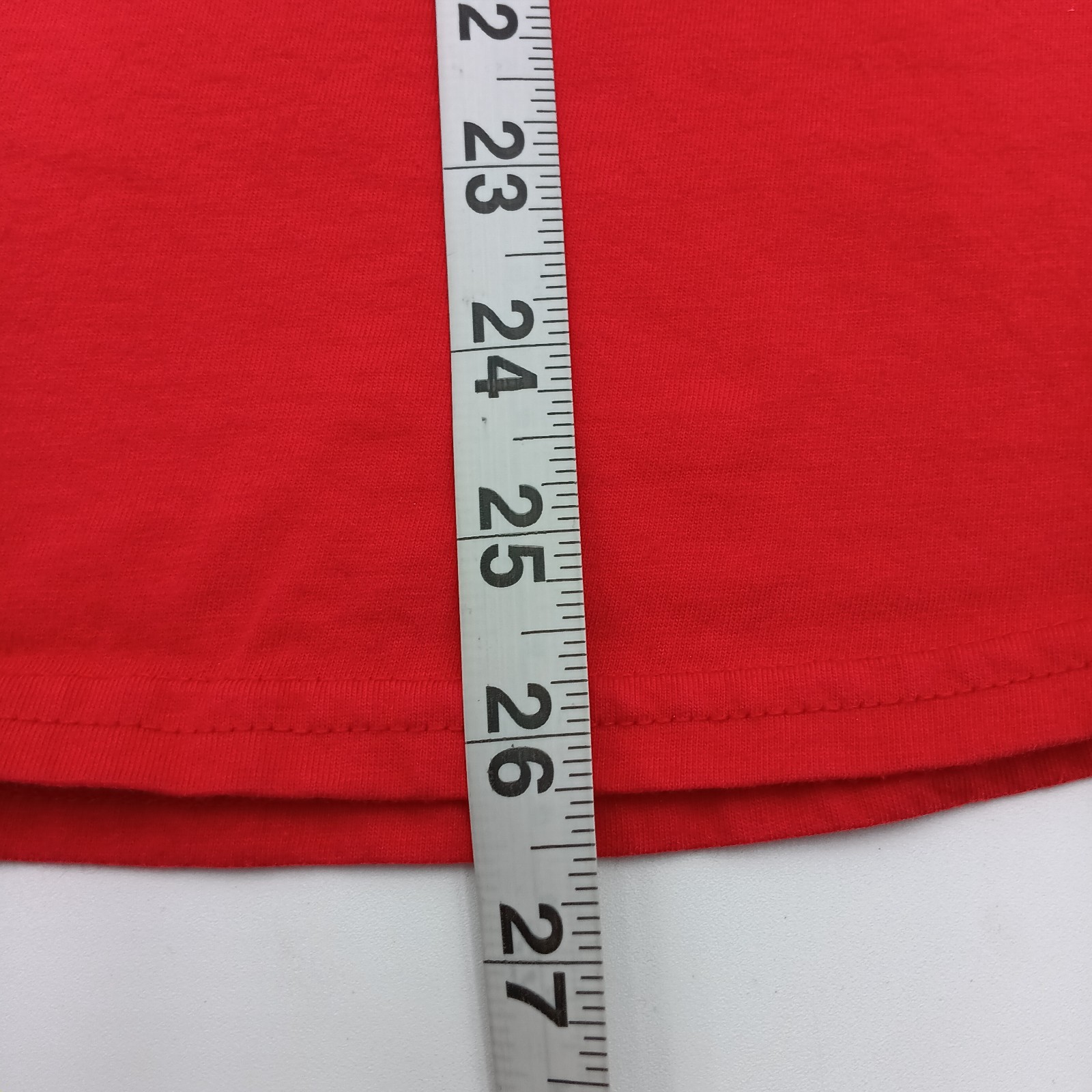 General Standard Top Womens Large Red Stars And Stripes Short Tee
