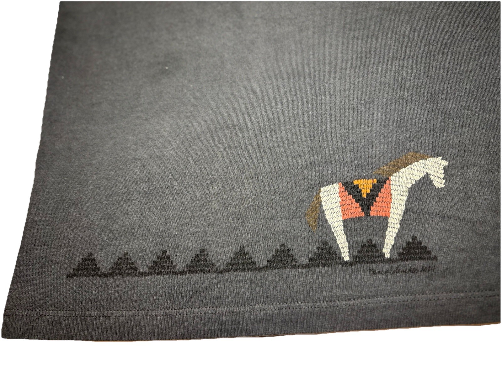 Sabaku Art To Wear Southwestern Animals T Shirt Cotton Western Native Size M