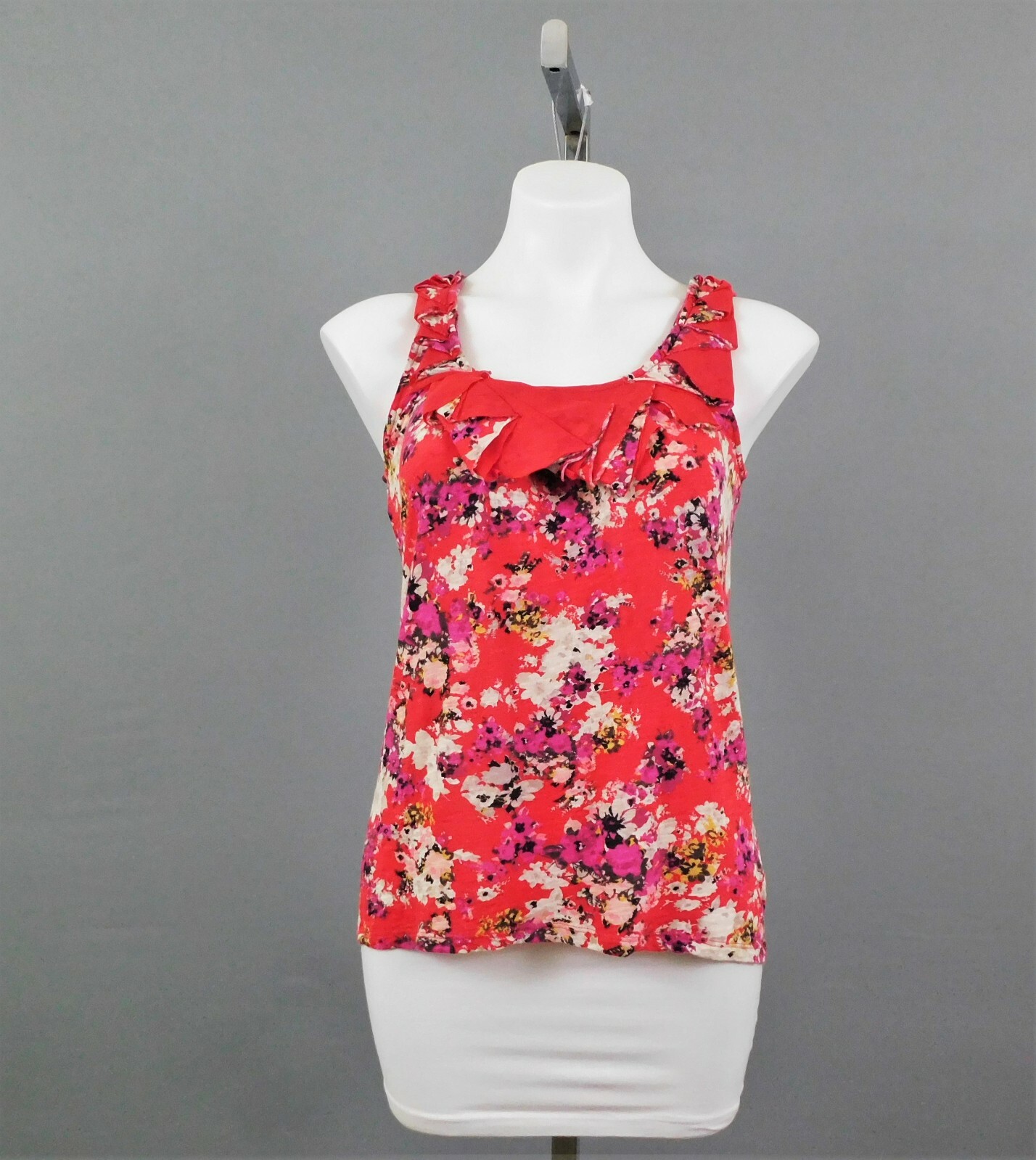 Elle Women Shirt, Size XS, Multicolor, 60% Cotton, 40% Modal