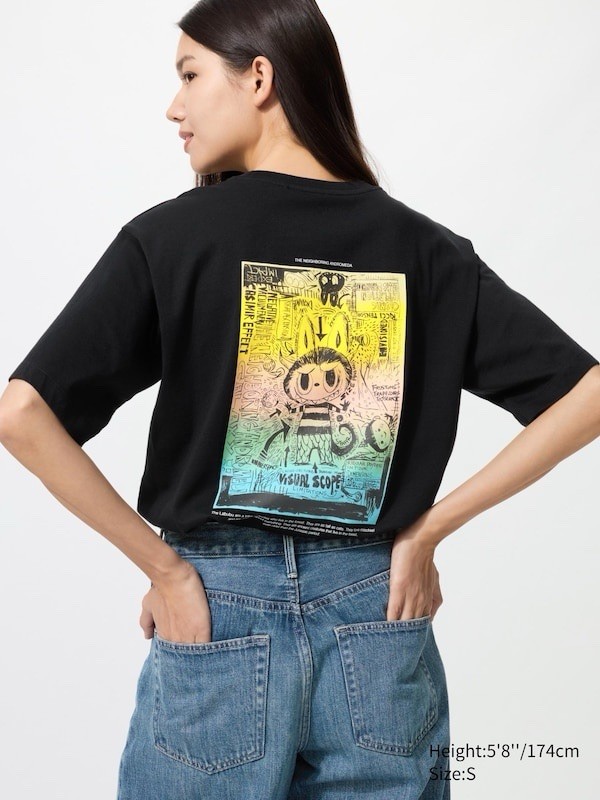 Uniqlo Pop Mart Labubu The Monsters Graphic T-Shirt US Exclusive Size Medium