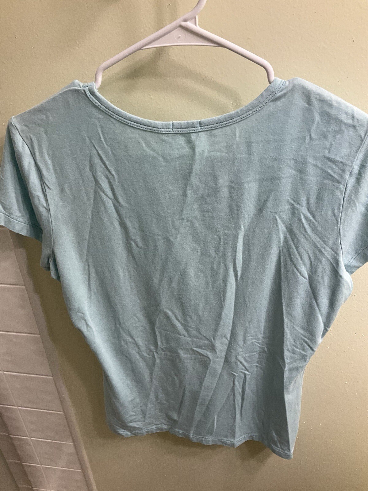 J. Mclaughlin Women’s Stretch short sleeve T-Shirt Size Medium Light Green Yoga