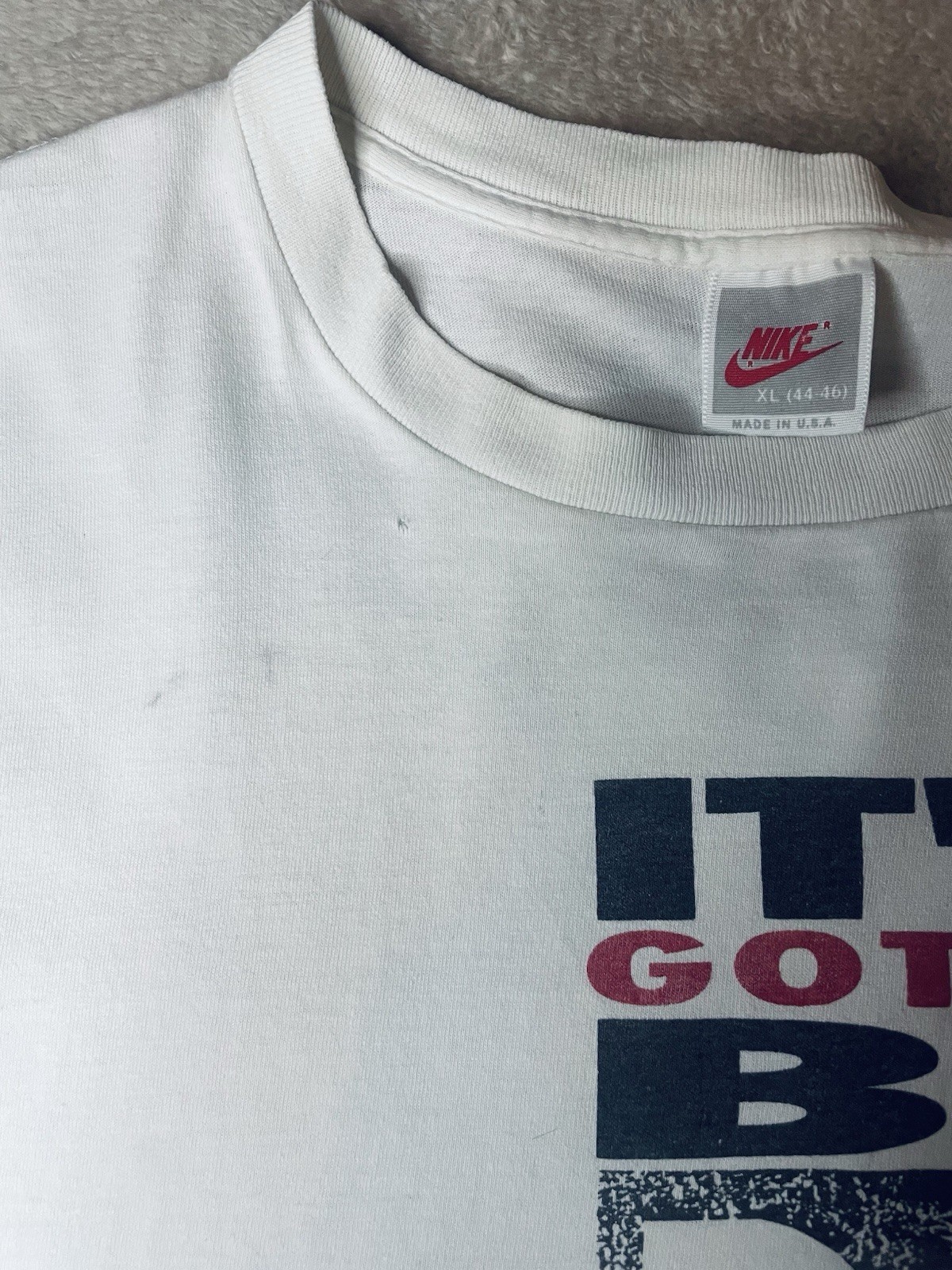 Rare Vintage Original Nike AirJordan T-Shirt 90s – Michael Jordan / Mars Blackmon
