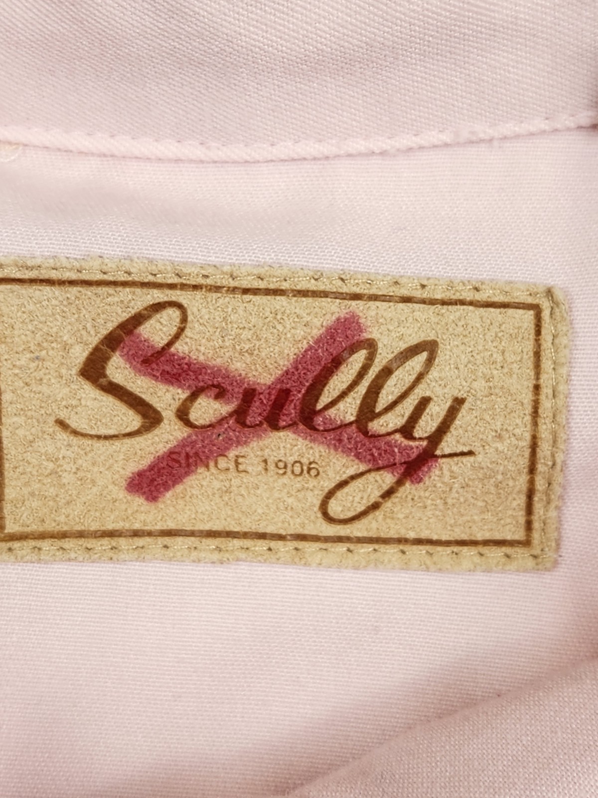 Scully Western Pearl Snap Shirt Womans Large Light Pink Flowers PL-705 Rodeo