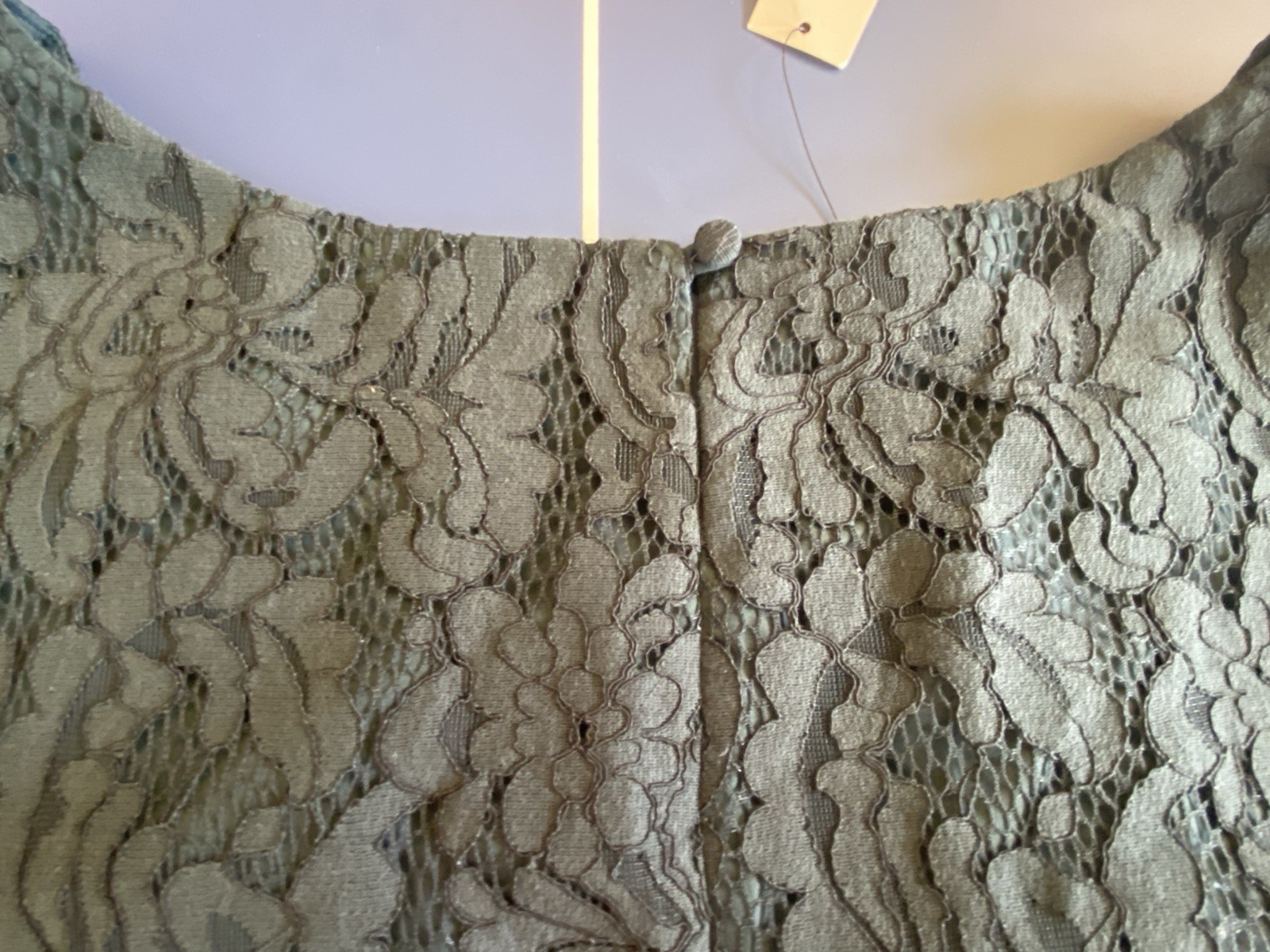 NWT Talbots Women’s Plus Size Dark Teal Lace Lined Blouse Size 22W