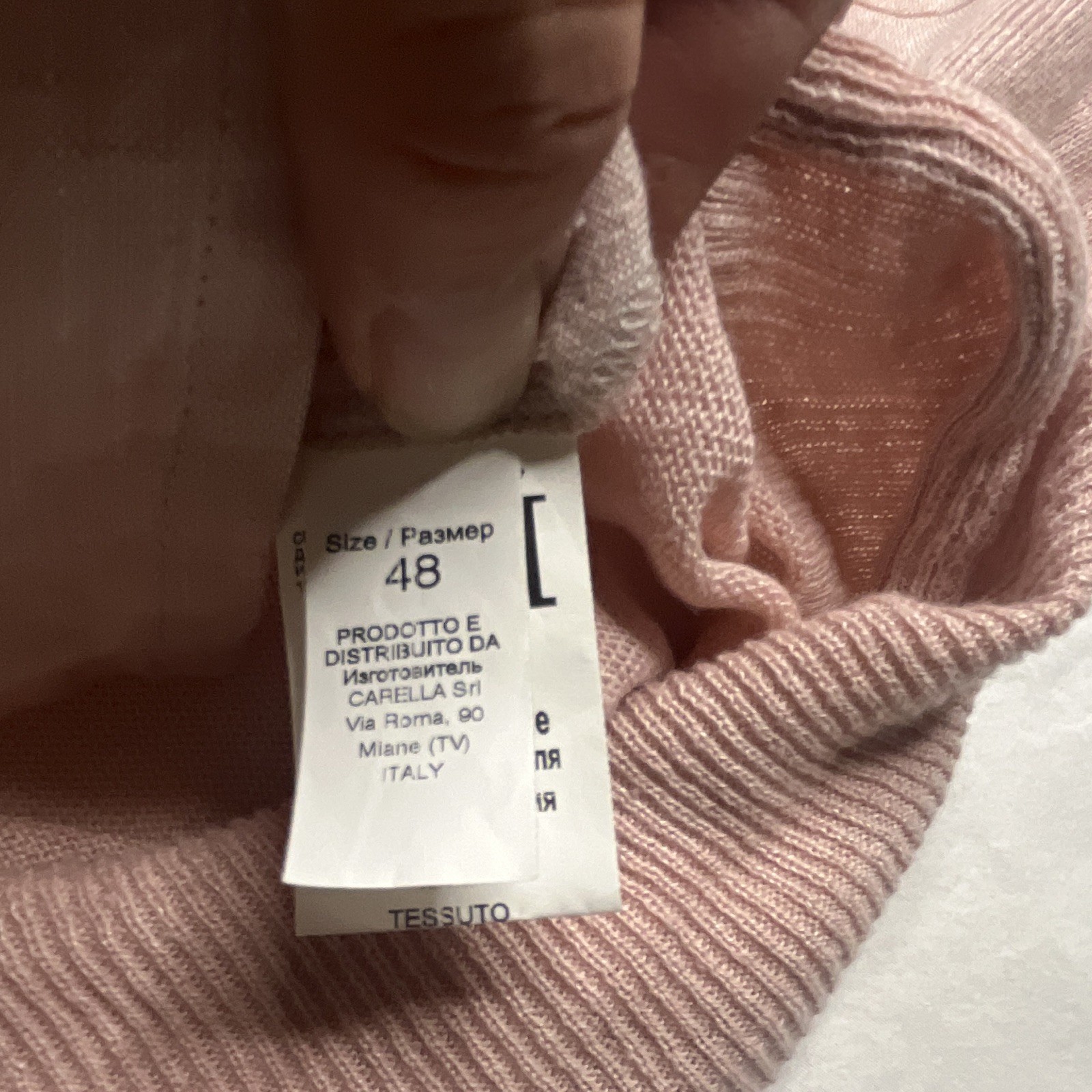 TONET Women’s 48 Pink Solid Round Neck Sleeveless Pullover Top Pocket (64)