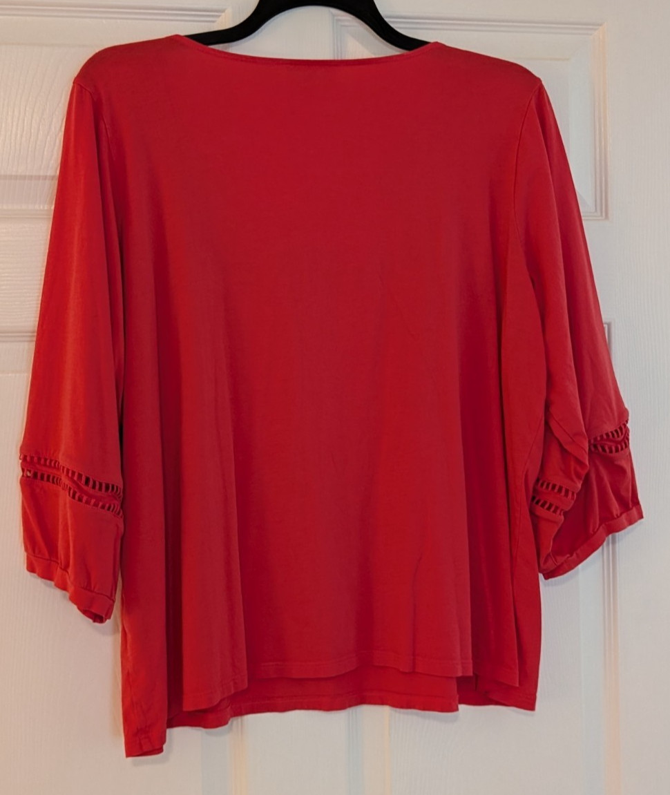 Mixed Lot Of 3 Tops Women Size 1X, Calvin Klein, Alfred Dunner, Liz Claiborne