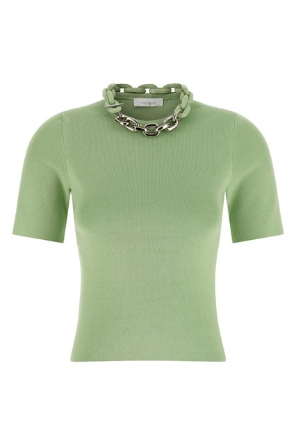Rabanne Green Chain top New & Authentic