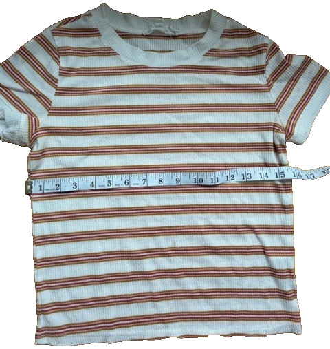 Used t-shirt women Hippie Rose size small, tops, summer casual streetwear, retro