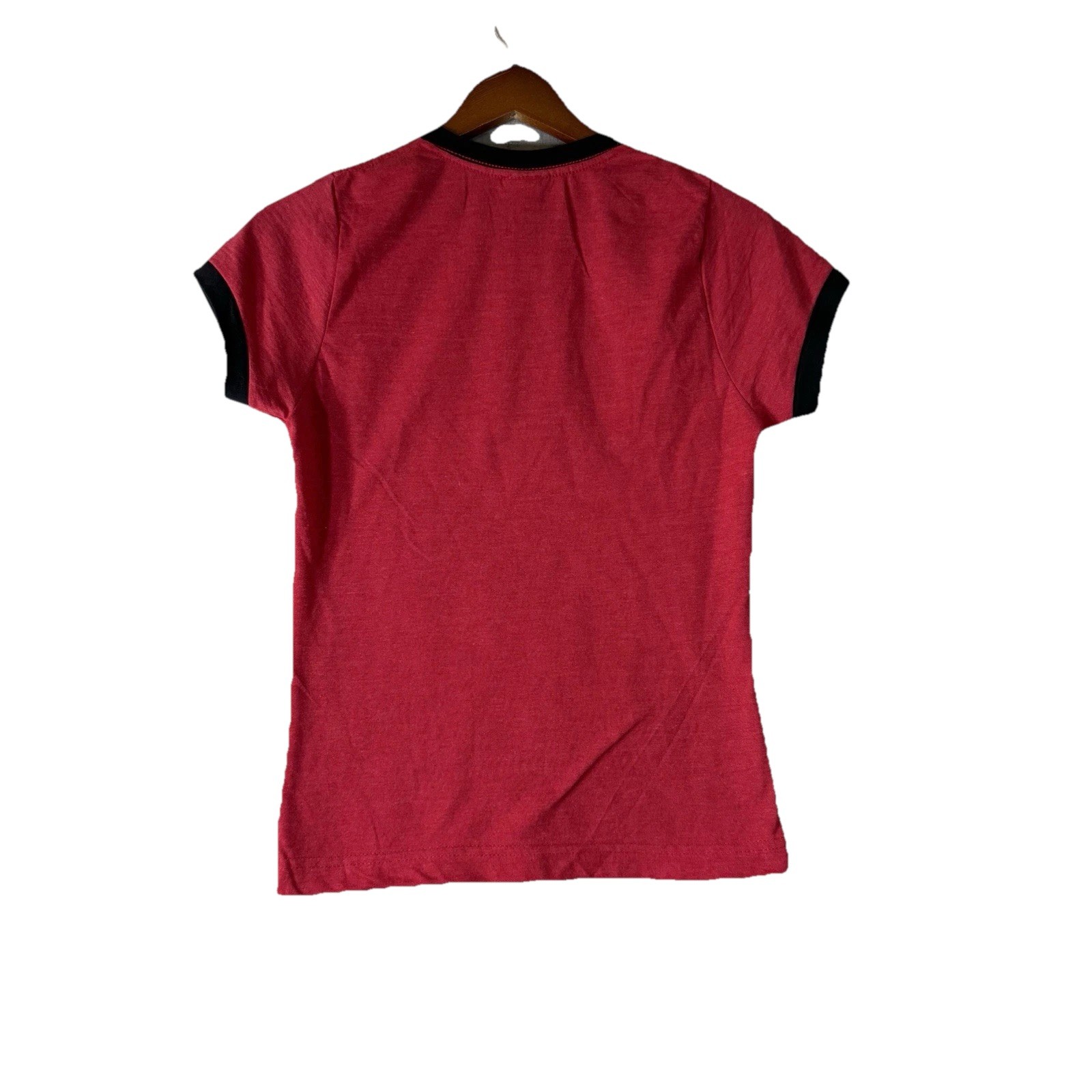 Hollywood California Graphic T-shirt Faded Red w/ White SeaGull – Size XL