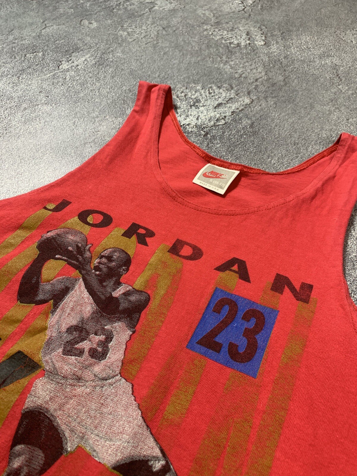 Vintage 90s Nike Jordan Michael Jordan Scottie Pippen Back 2 Back Top Size S