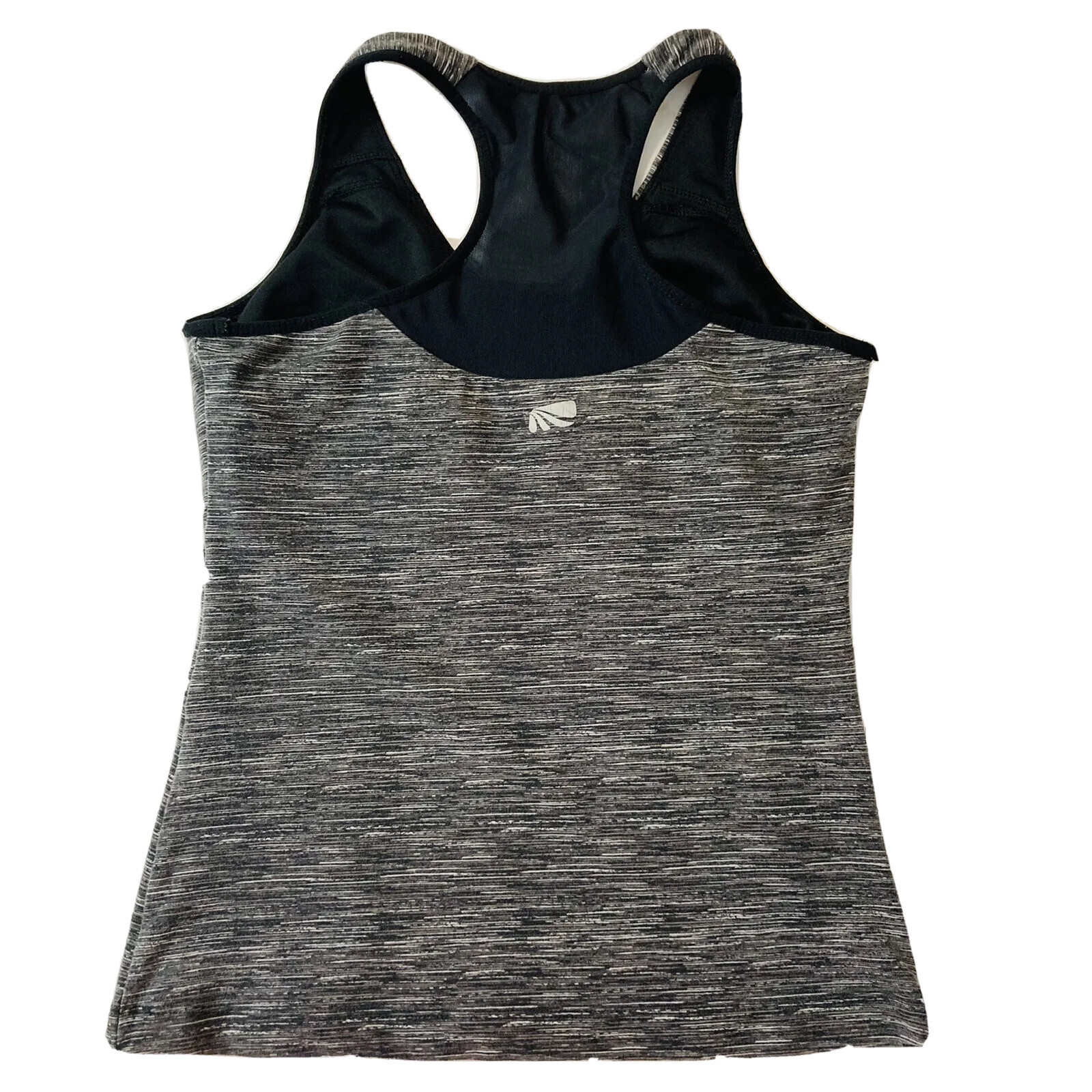 Athletic Tank Marika Magic Womens SmallTop Black Gray Racerback Compressed