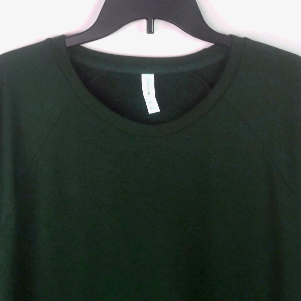 Ideology Womens Tunic Top Deep Pine Green Choose Size new