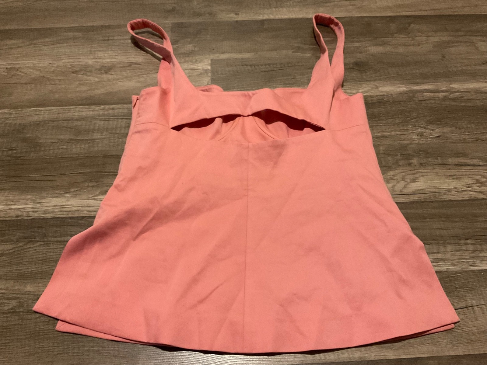 SIR. THE LABEL BUSTIER GIACOMO SLEEVESS BODICE TANK TOP ( SIZE 3 ) PINK