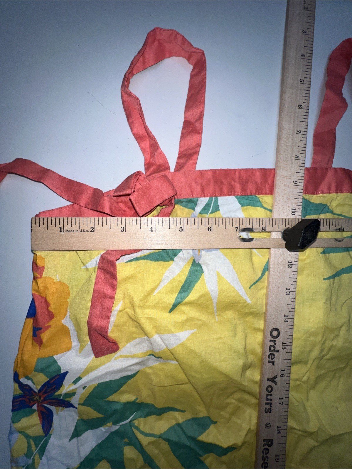 NEW Mossimo Tank Top XL Yellow Floral Print Elastic Waist Sleeveless Straps NWT