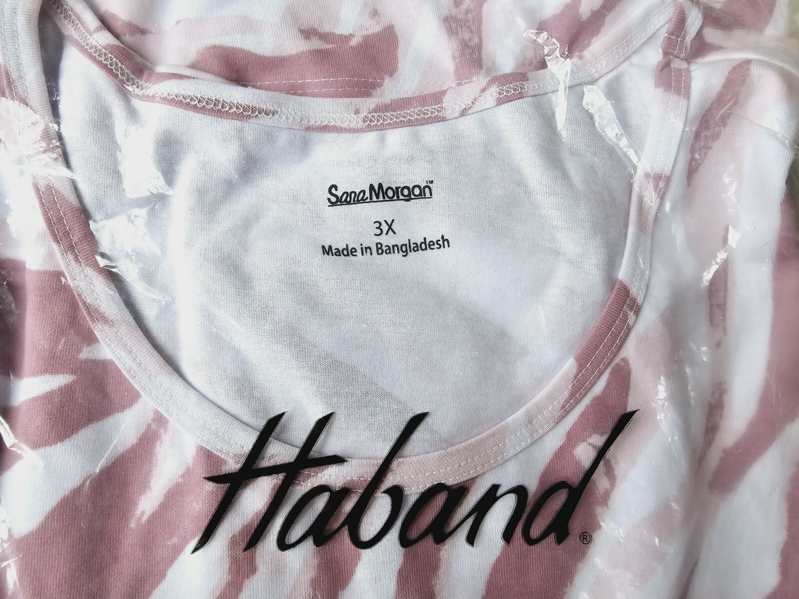 SARA MORGAN HABAND ANIMAL PRINT TEE PULLOVER TOP WOMEN’S PLUS SIZE 3X *NIP!*