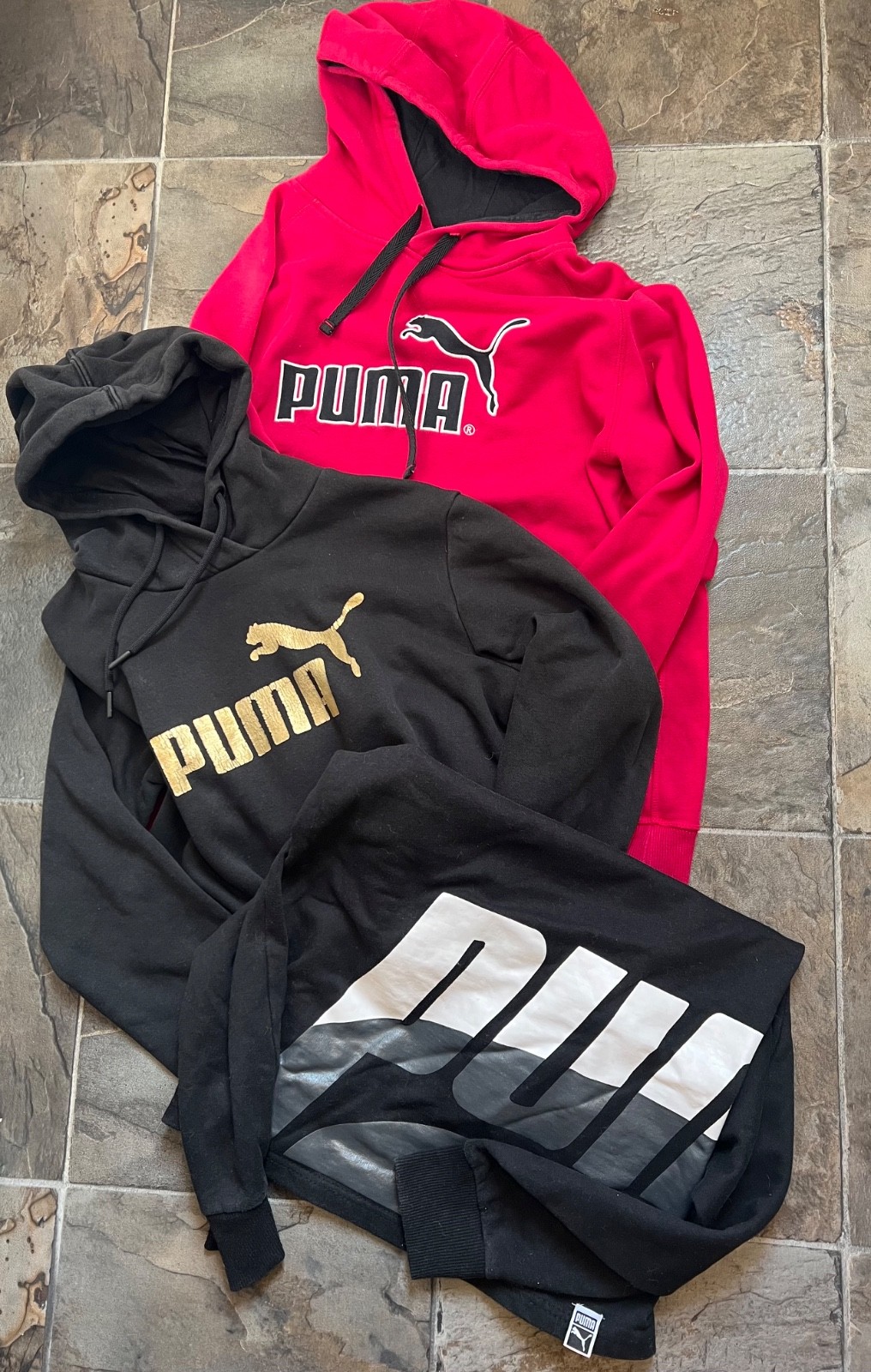 Youth Puma Long Sleeve Bundle! Youth Multi Size! M, L, XL, likely fit women XS/S
