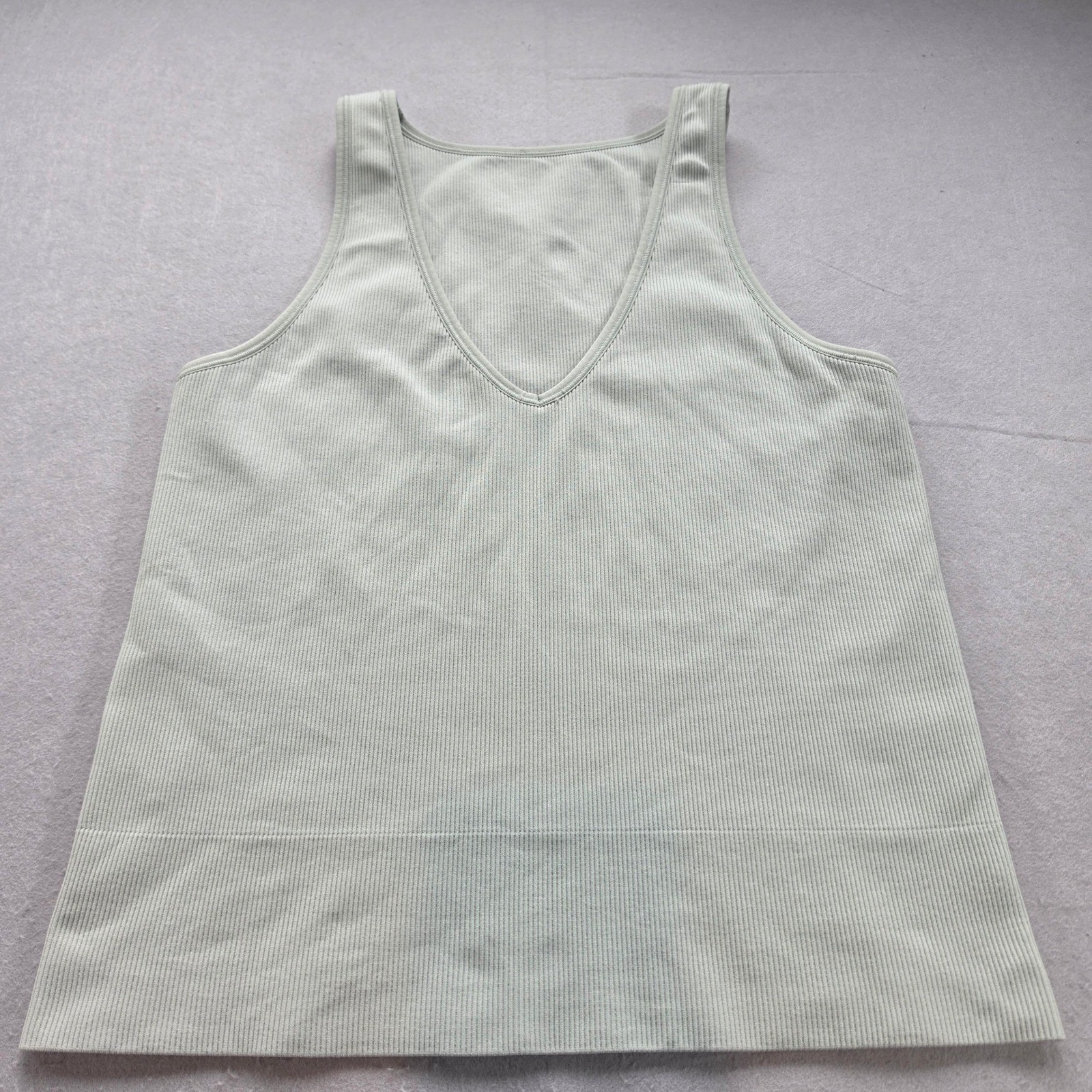 Basic & Neutral: Ribbed V-Neck Bundle in Sage and Cream Minimalist Basic Medium