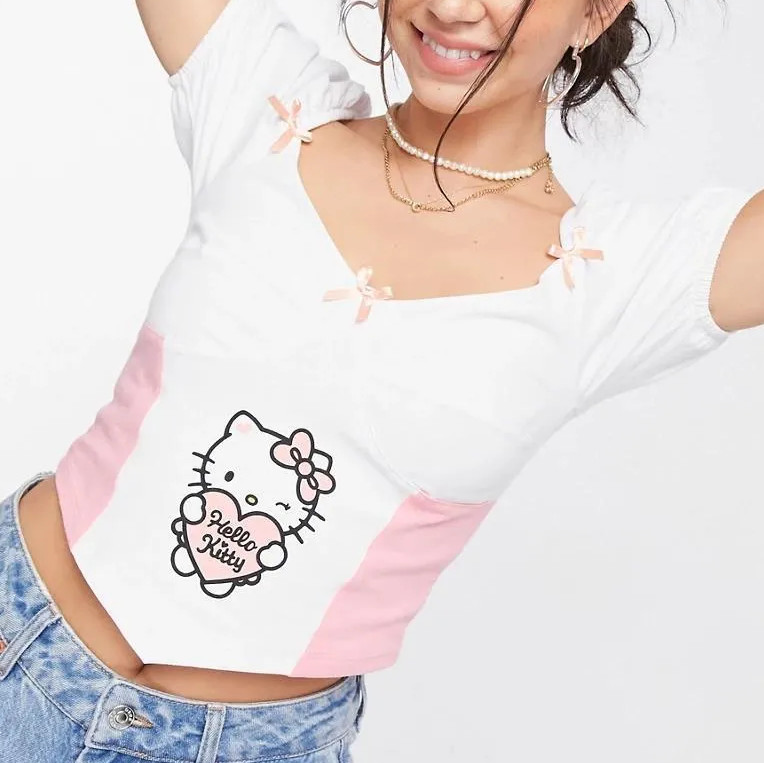 New Girl Order Hello Kitty Corset Top