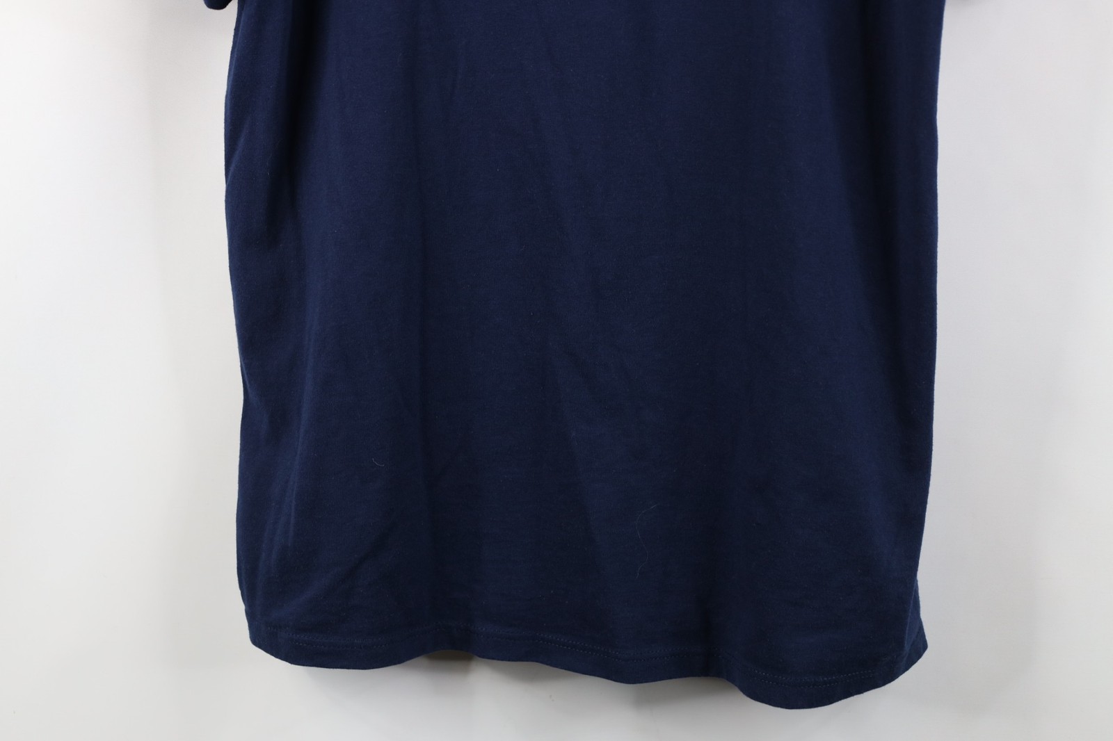 Vintage 90s Streetwear Womens Large Faded Flower Honey Bee T-Shirt Blue USA