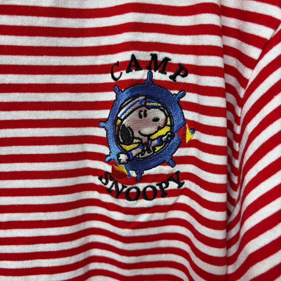 Peanuts Snoopy CAMP SNOOPY Vintage T-Shirt Made in USA M Excellent Condition