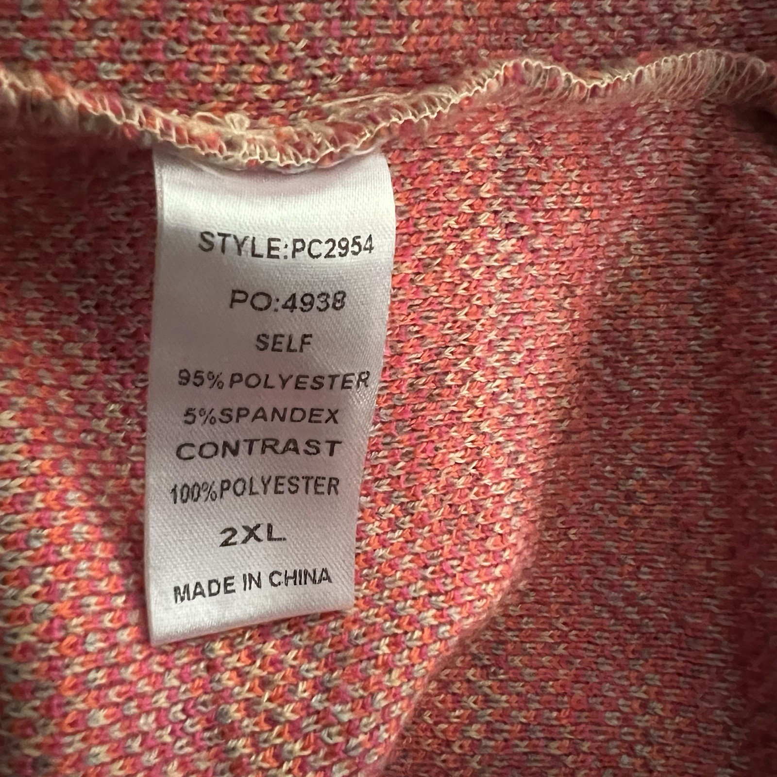 GiGiO Plus Soft and Thick Button front textured Jacket Top. Size 2XL.