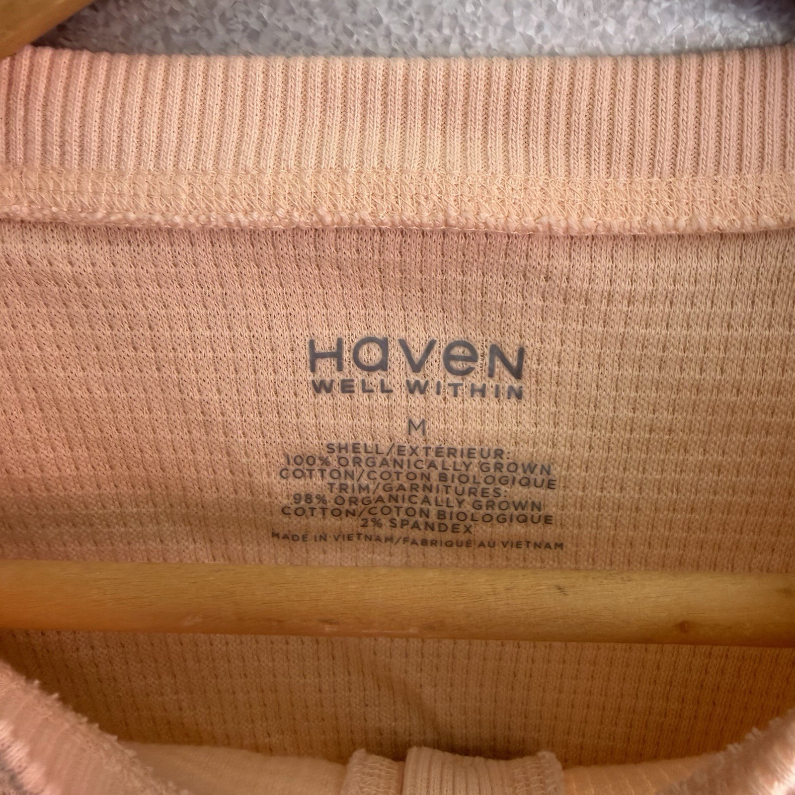 Haven Well Within NWT waffle henley set Size Medium