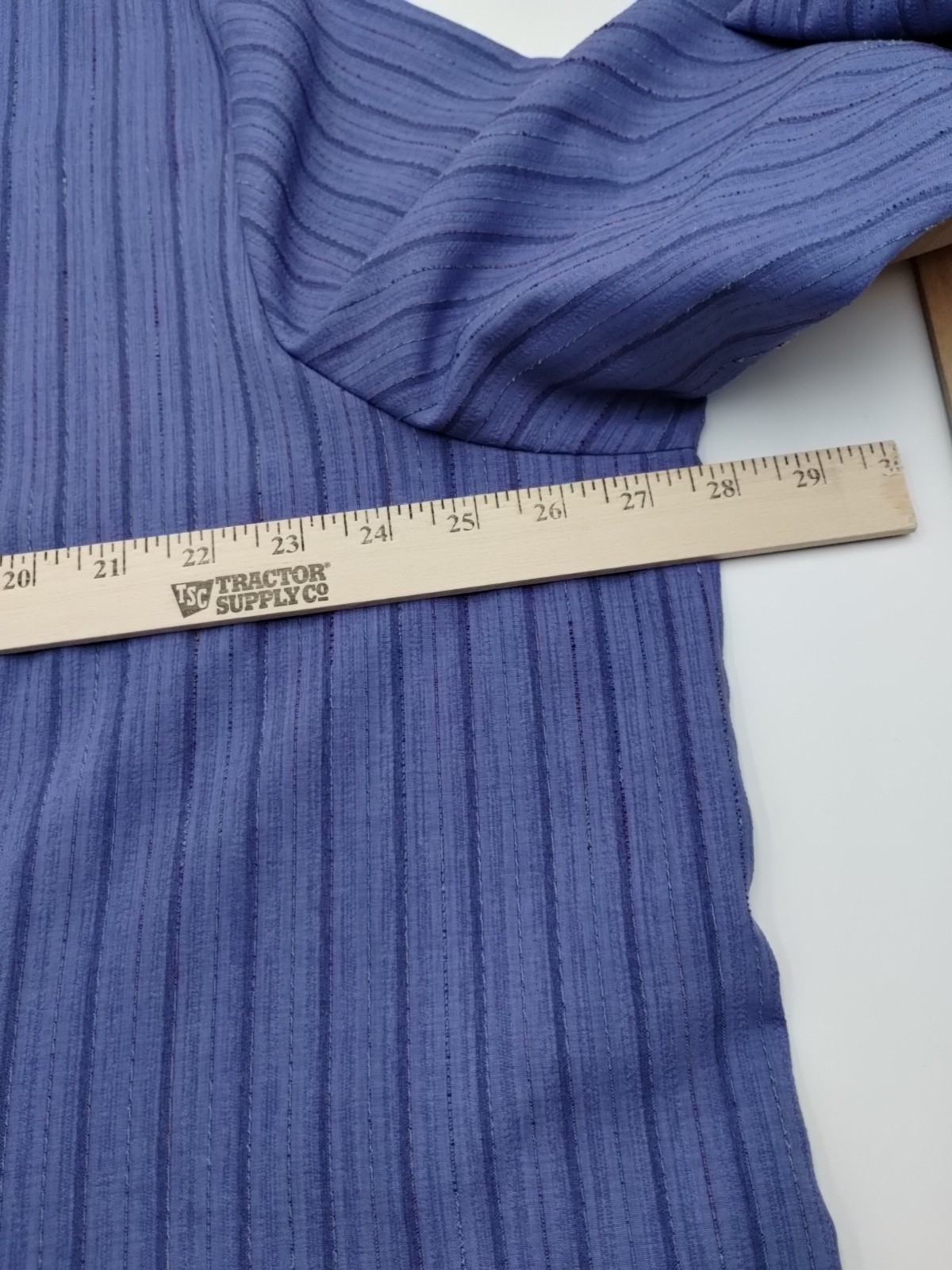 Joanna Women’s Size 3X Striped Blouse With 3/4 Sleeves