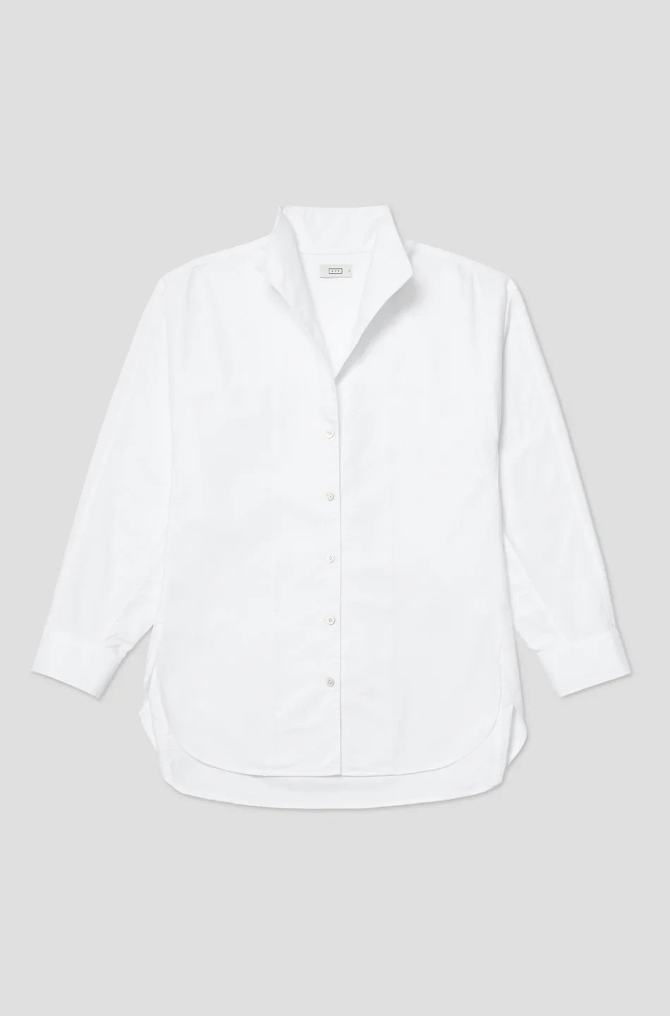 (NEW) AYR The Tate White Oxford Long-Sleeve Shirt – Women’s Size Small