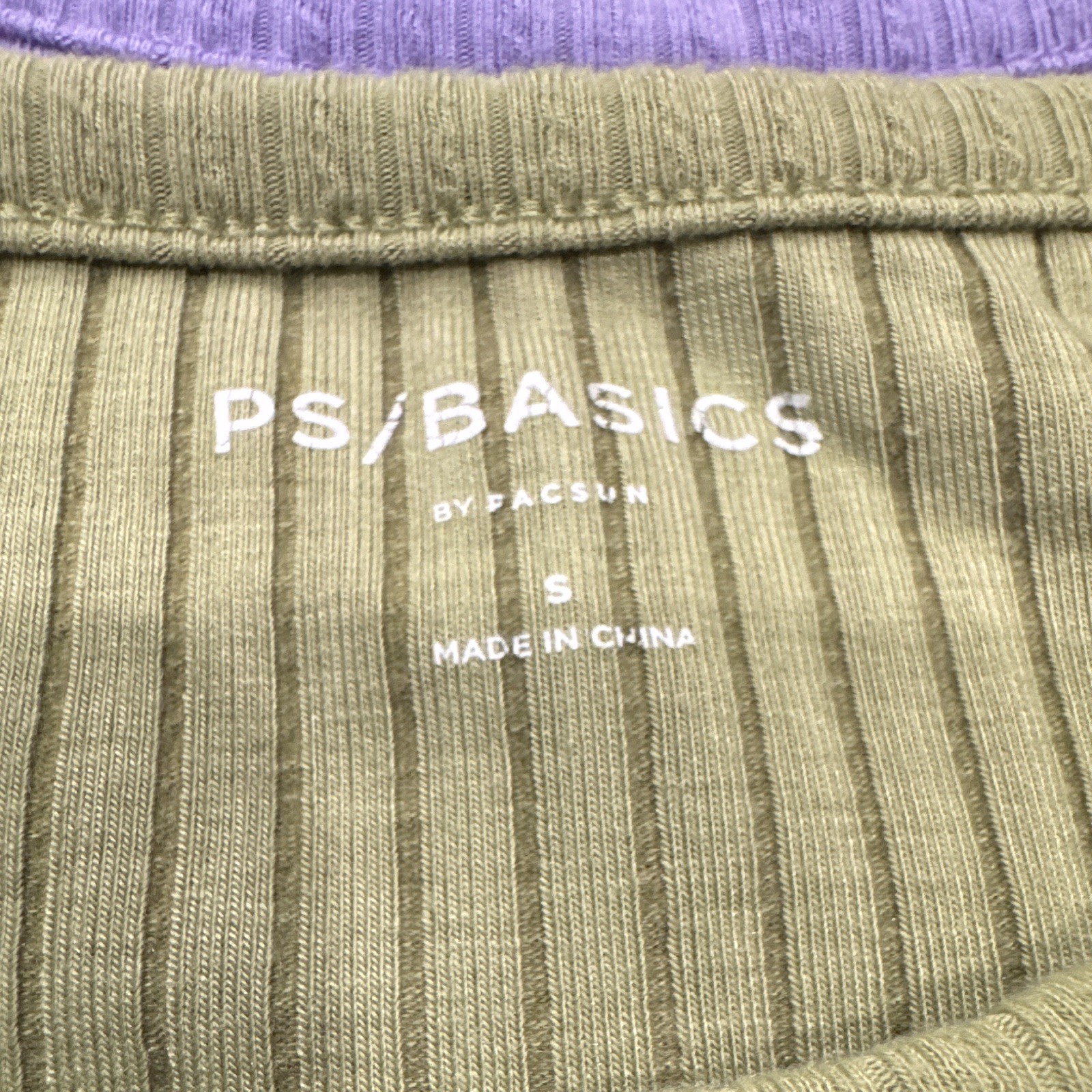 Lot of 3. PS/BASICS by PacSun Women’s Solid Knit T-Shirt Short Sleeve. Size S