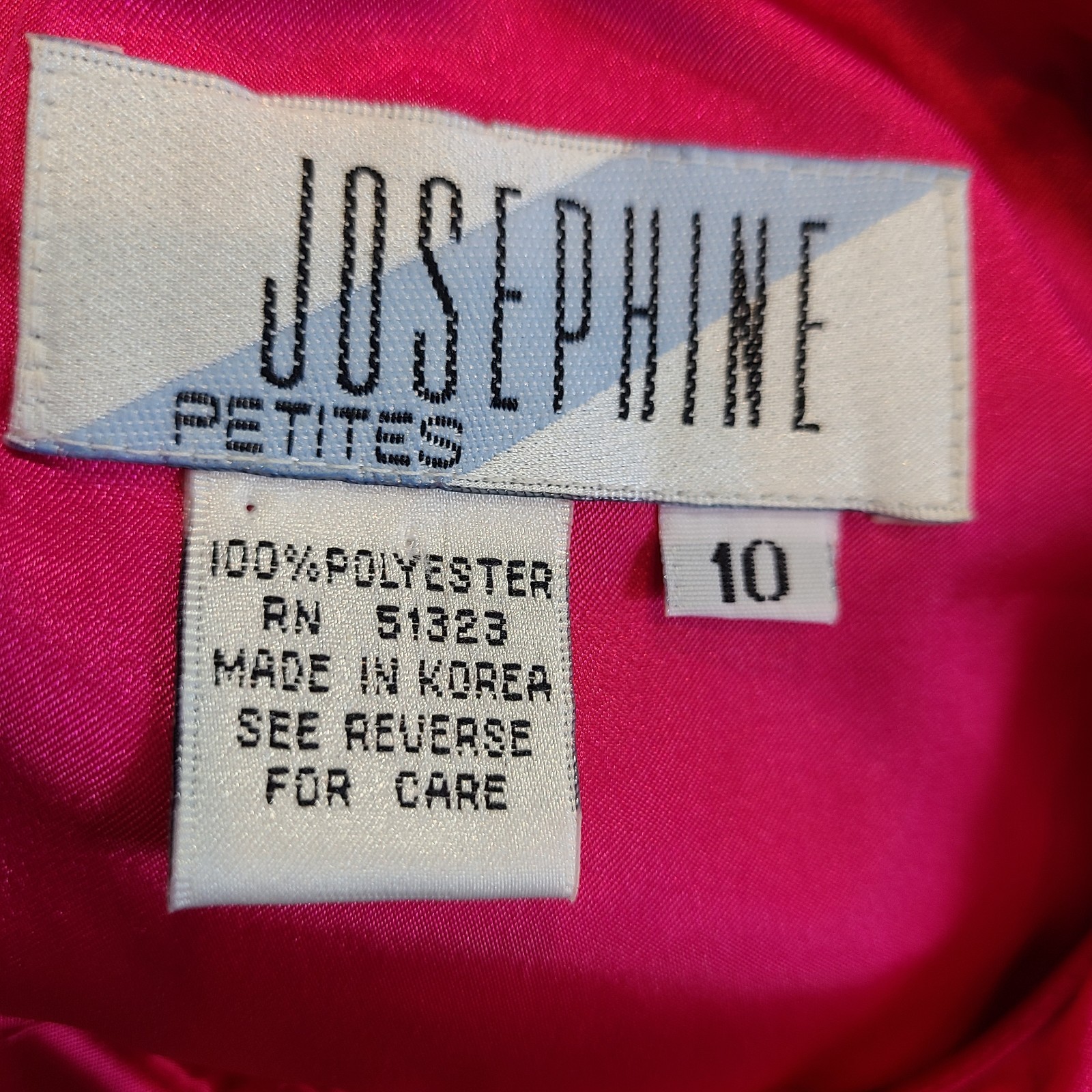 Vtg 80s 90s Top Satin Pink Pleated Retro Pink Statement Tailored Collared Sz M