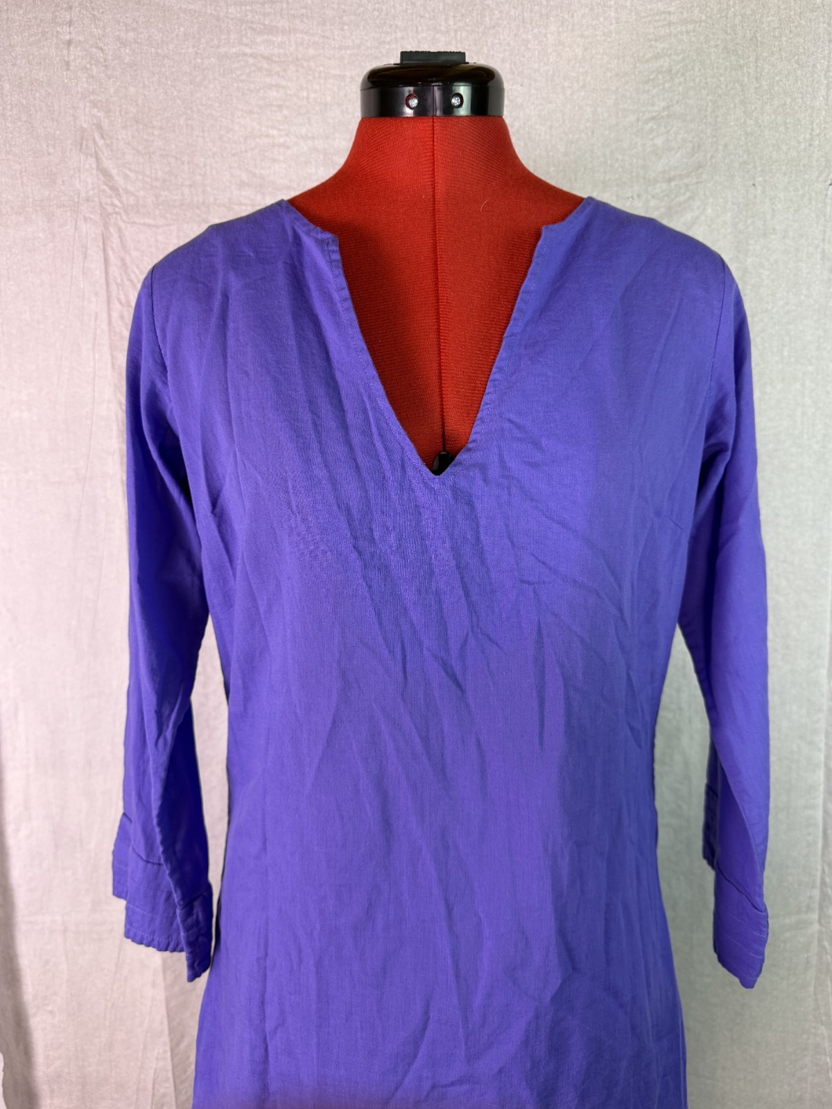 Patagonia Tunic Top Women’s Size 4 Purple Guadalupe Stylish Preppy Boho C758