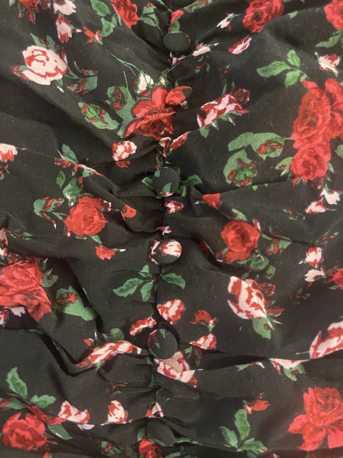 For Love & Lemons Womens Floral Bodice Corset Top Size Small Boho Y2K Retro