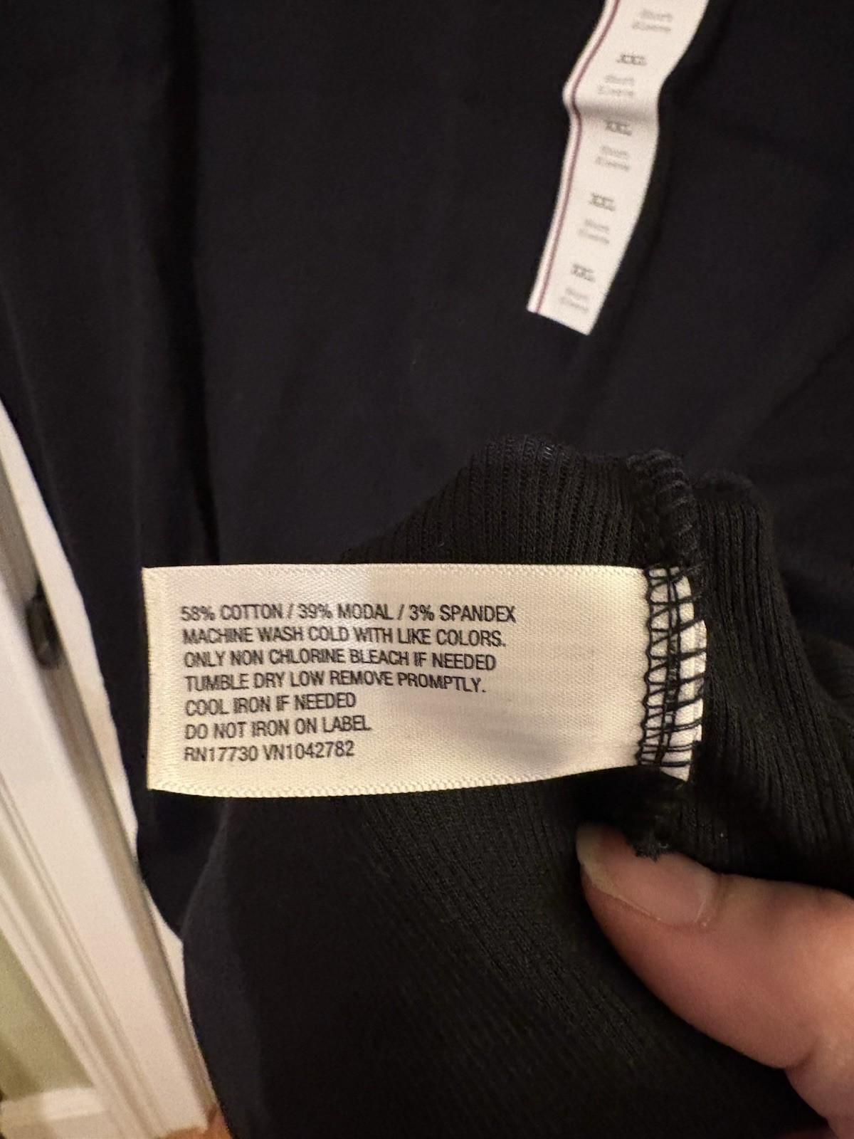 NWT A New Day Women’s XXL Black Crew Neck T-Shirt Cotton Blend Modal Tee NWT