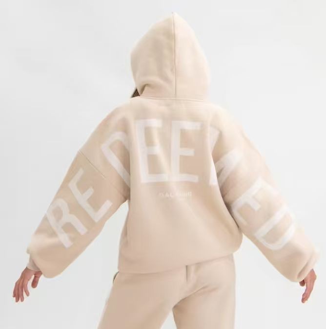 Unisex Printed Hoodie – New Thickened Loose Long Sleeve Casual Winter Sweatshirt