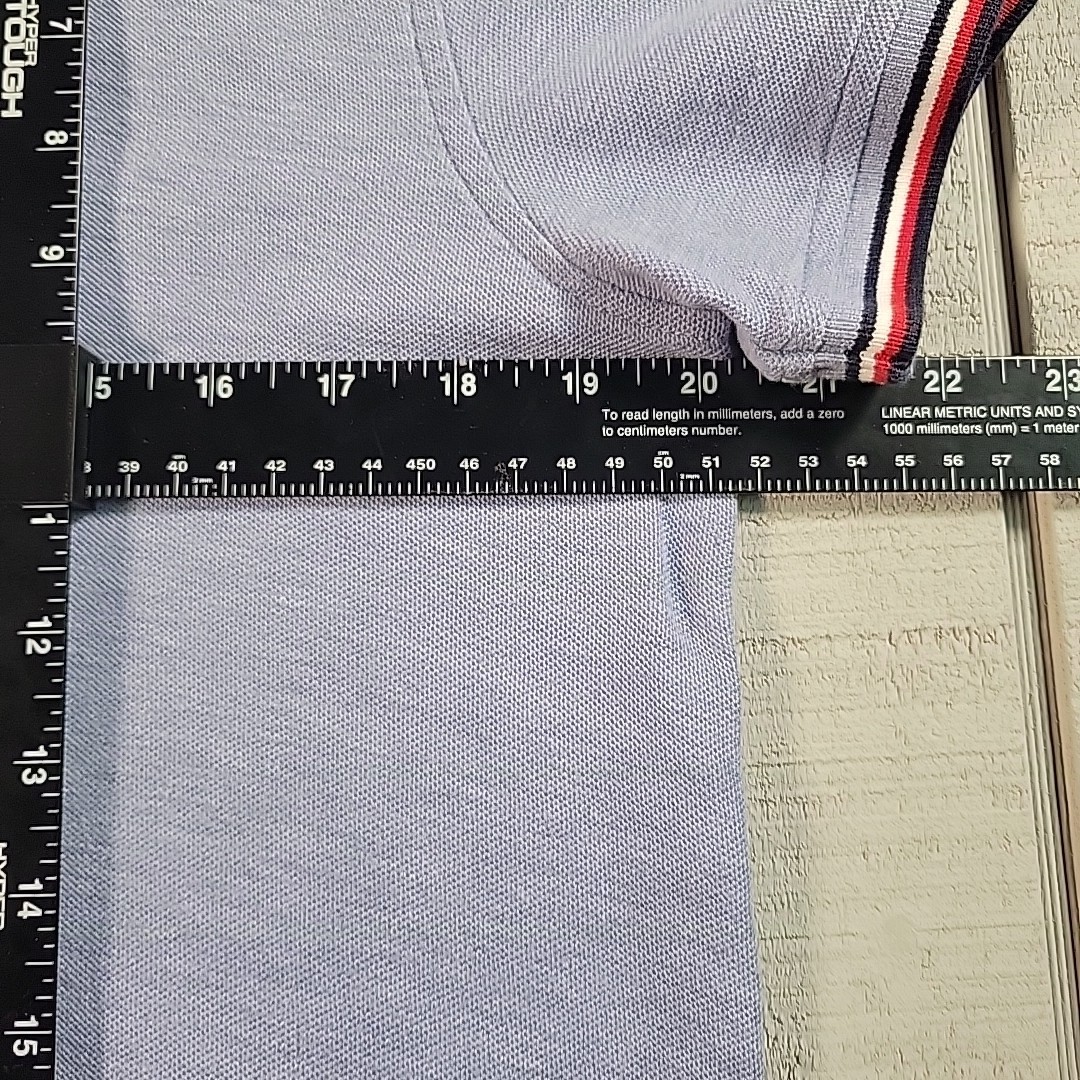 Tommy Hilfiger Polo Shirt Women’s Size Medium Wicking Light Blue Top Daily Dress