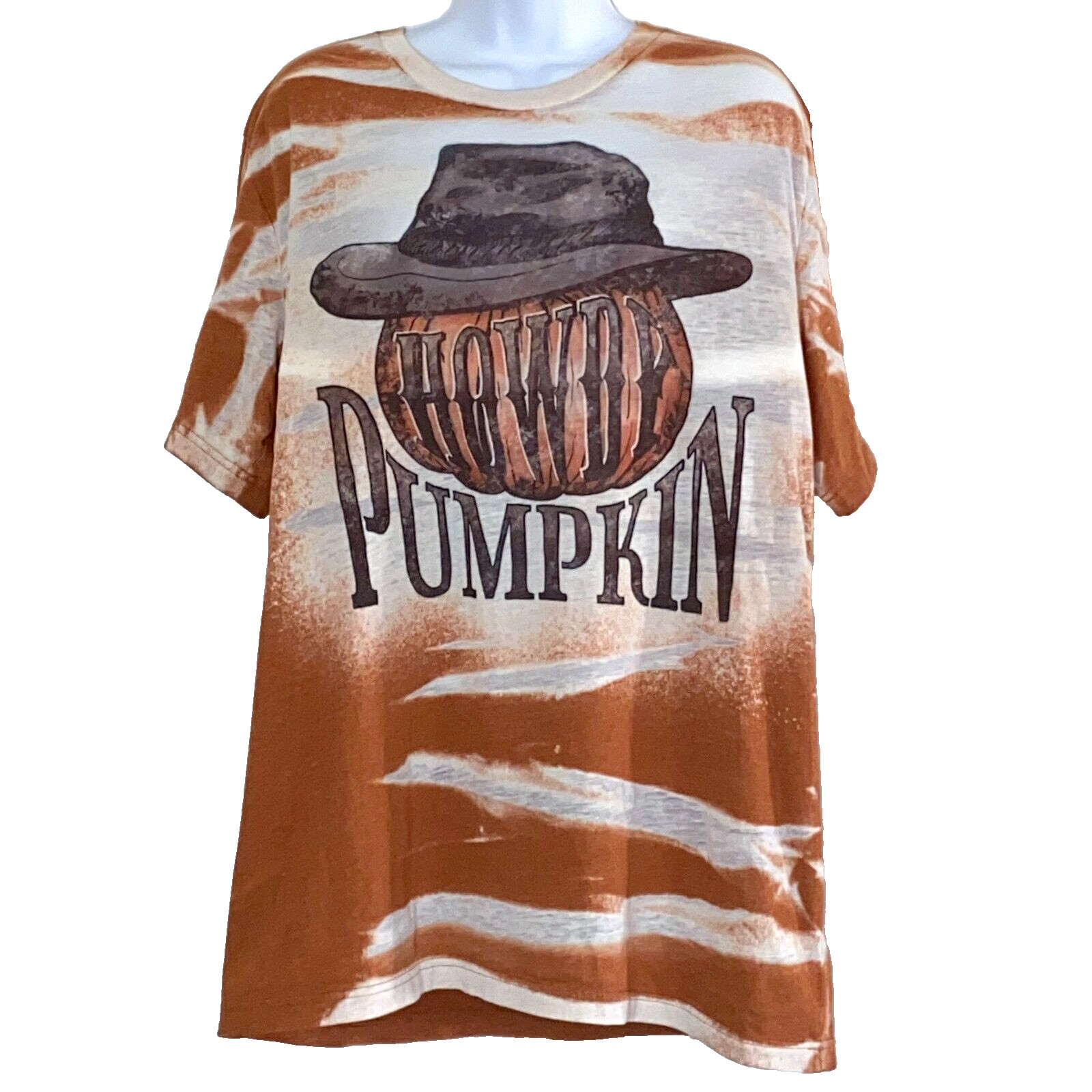 Bella Canvas T Shirt Womens Size XL Brown Graphic Short Sleeve Autumn