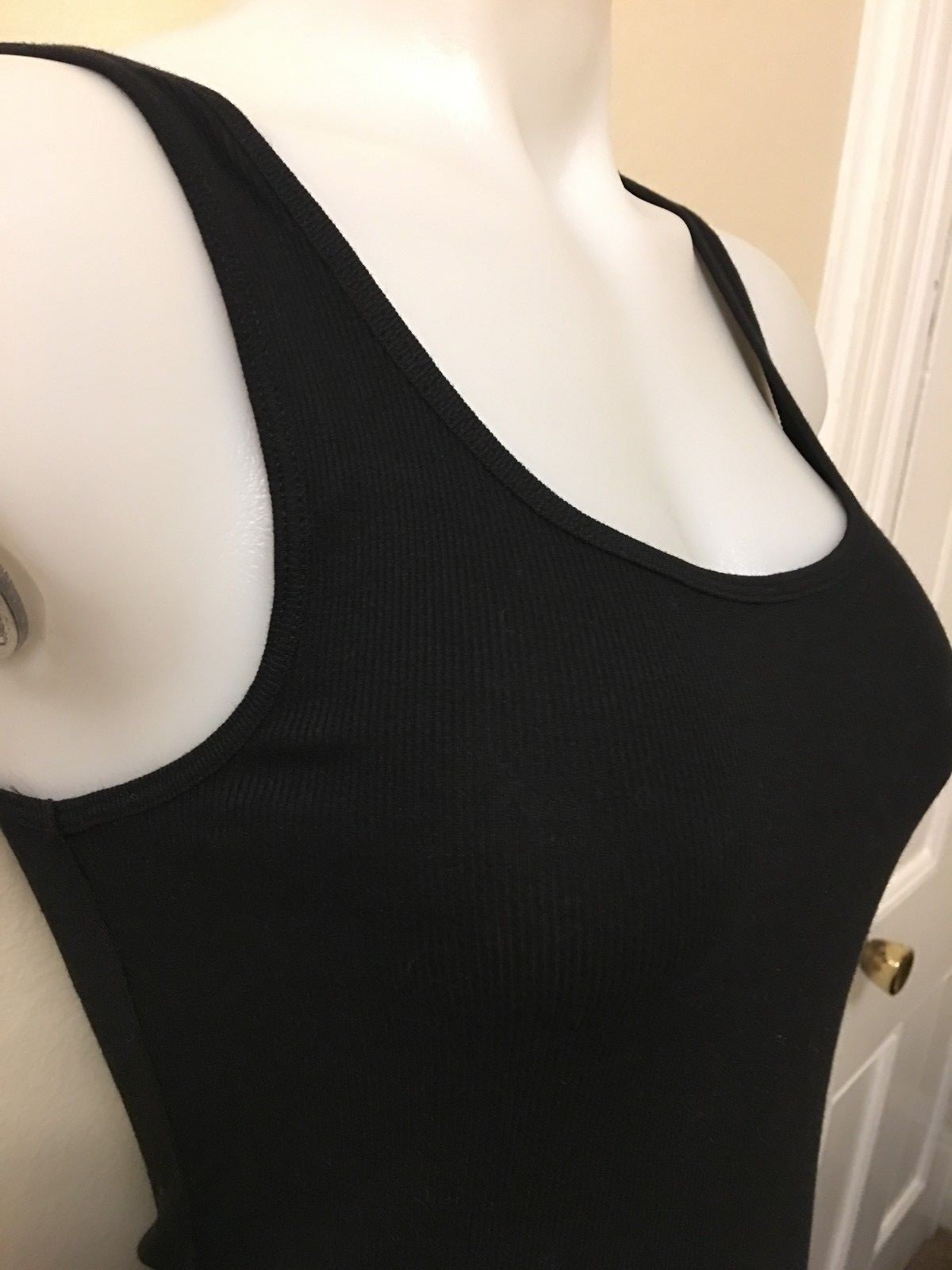 Gap Women’s Stretchy Tank Top Ribbed Black XS , S , M, L , XL , 2XL – XXL NWT
