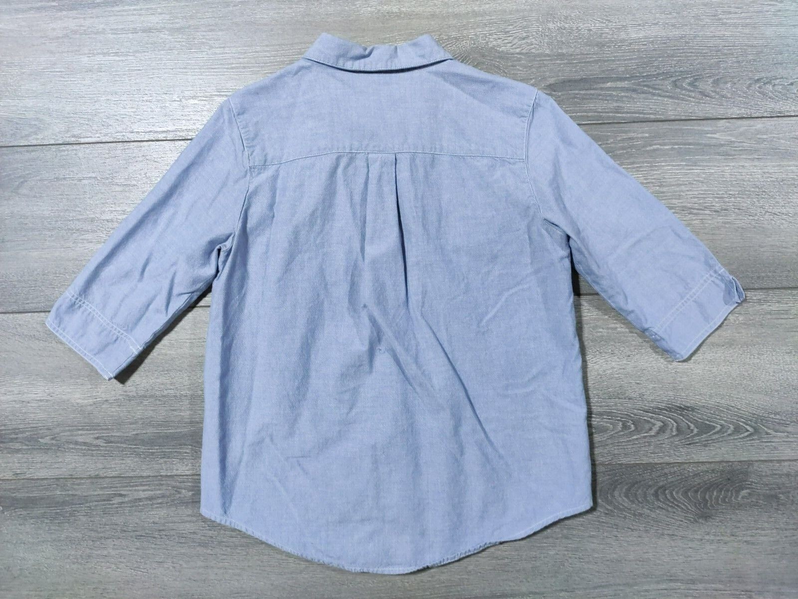 Classic Elements Shirt Adult X-Small Petite Embroidered Nature Flowers Womens