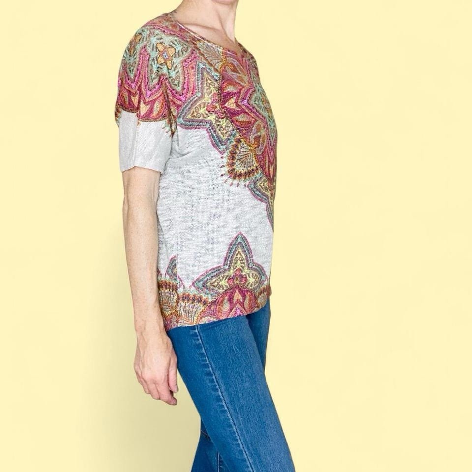 Ginger G Kaleidoscope Abstract Colorful Hippie Shirt