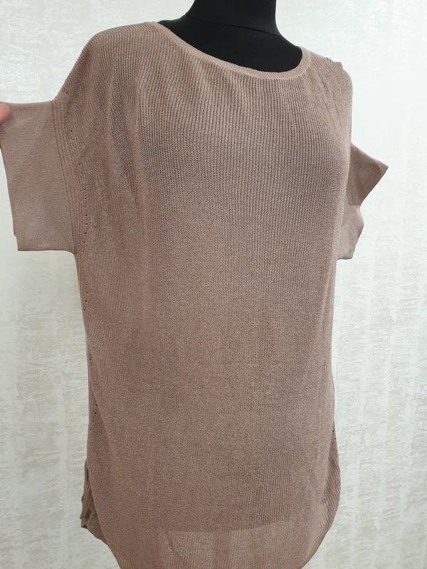 Women Peter Hahn shirt brown viscose 40/L/48