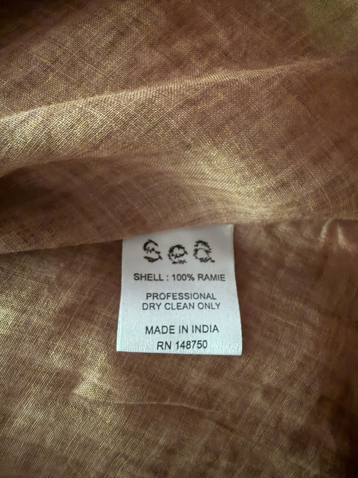 NWT Sea NY Yara Rust Brown ruffles and smocked top size 2