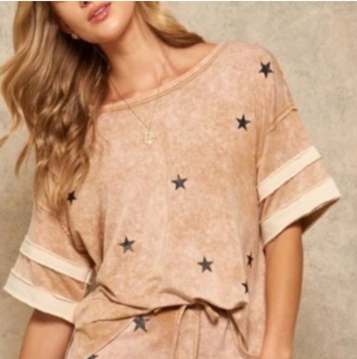 Promesa Lucky Star Graphic Tee Size Medium Tshirt