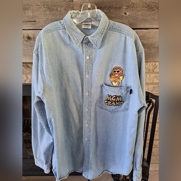 Rare Vintage 1998 Lion King !XL MGM Grand Walt Disney Promo Shirt Women’s USA