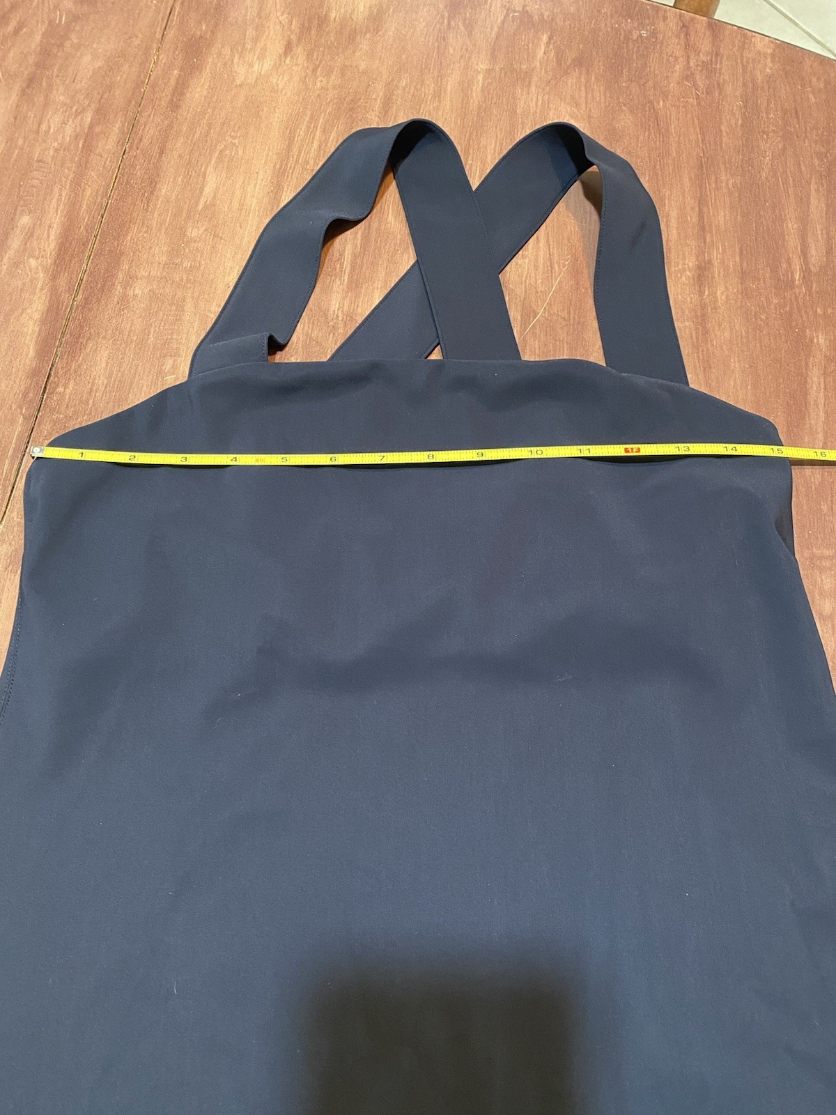 NWT Theory Crossback Sleeveless Top In Precision Ponte Size M