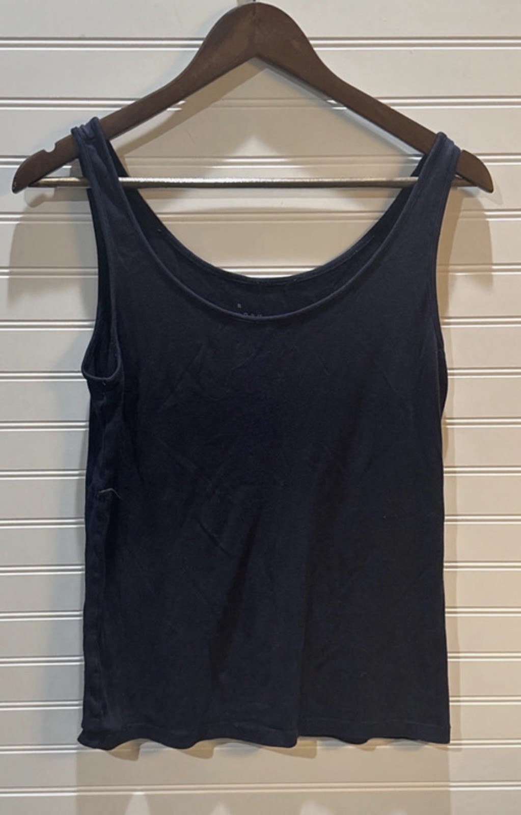 A New Day Women’s Tank Top XL Very Soft Navy Blue Excellent Condition