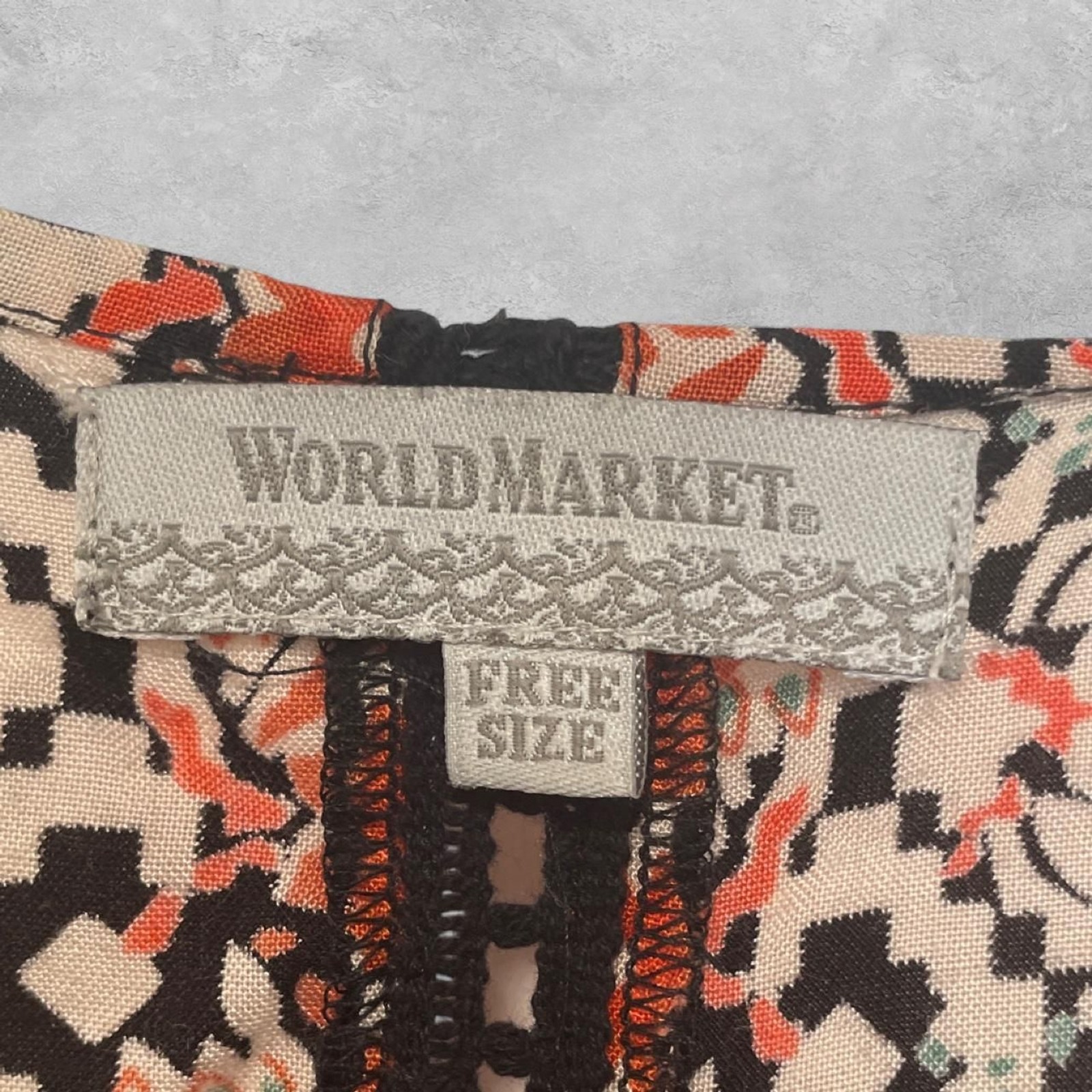 World Market Floral Kimono Wrap Women’s One Size Boho Hippie Free Size