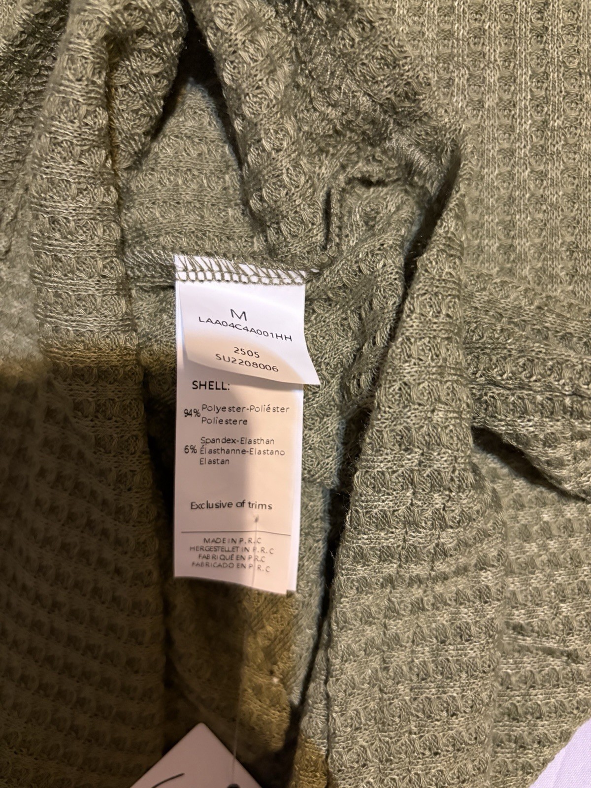 Cupshe Dark Green Medium Blouse